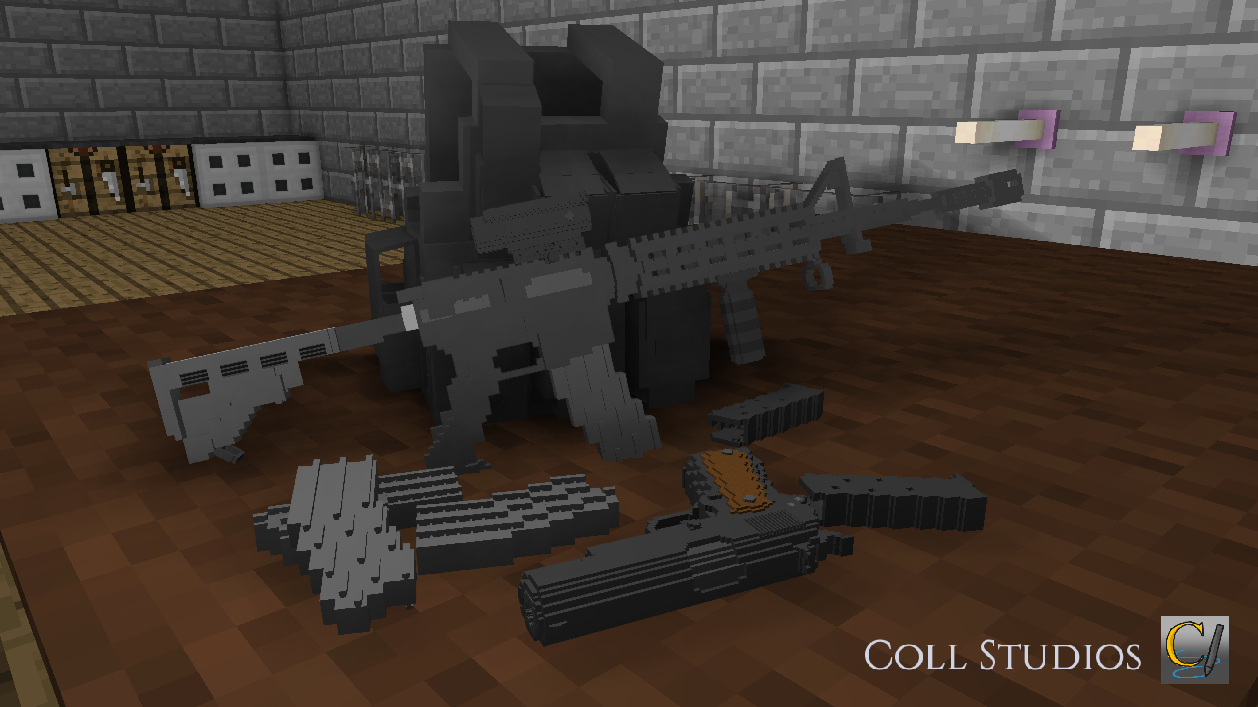 minecraft gun wallpapers Wallpapers