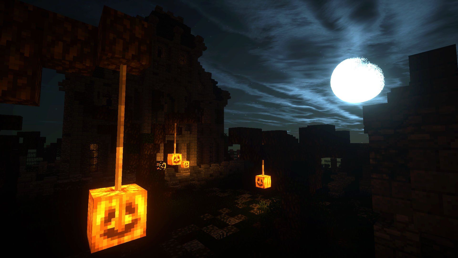 minecraft halloween horror wallpapers Wallpapers