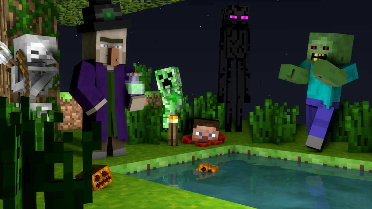 minecraft halloween wallpapers Wallpapers