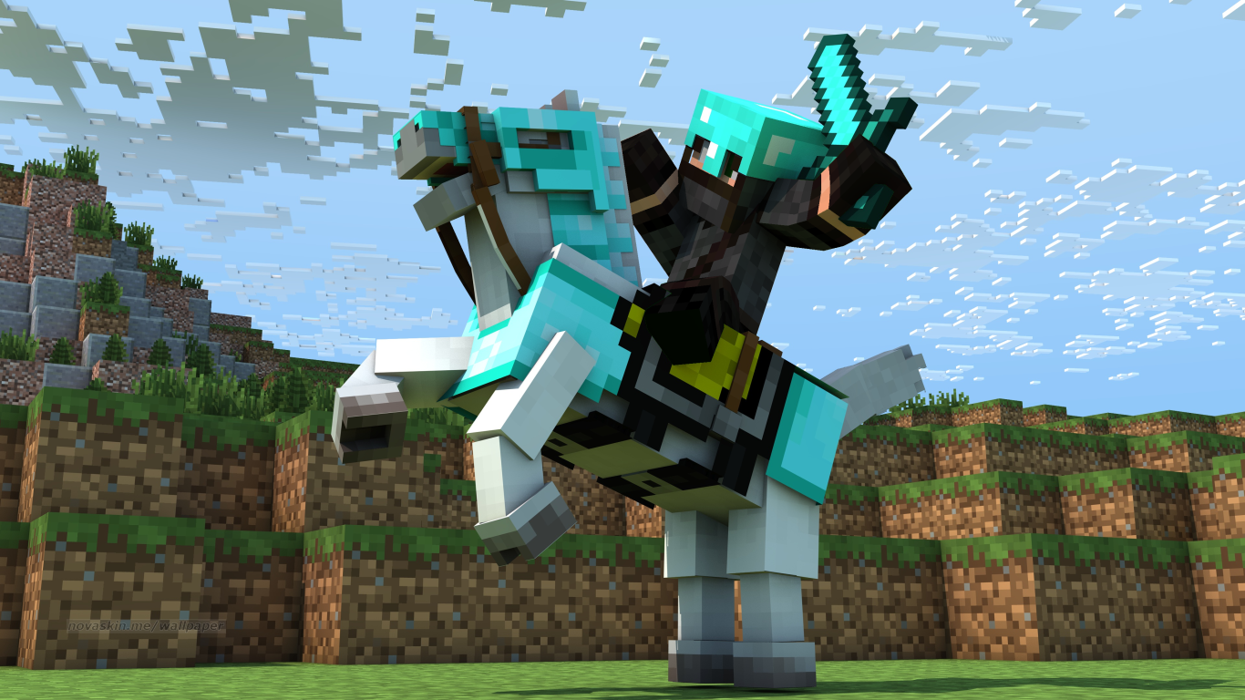 minecraft horse Wallpapers