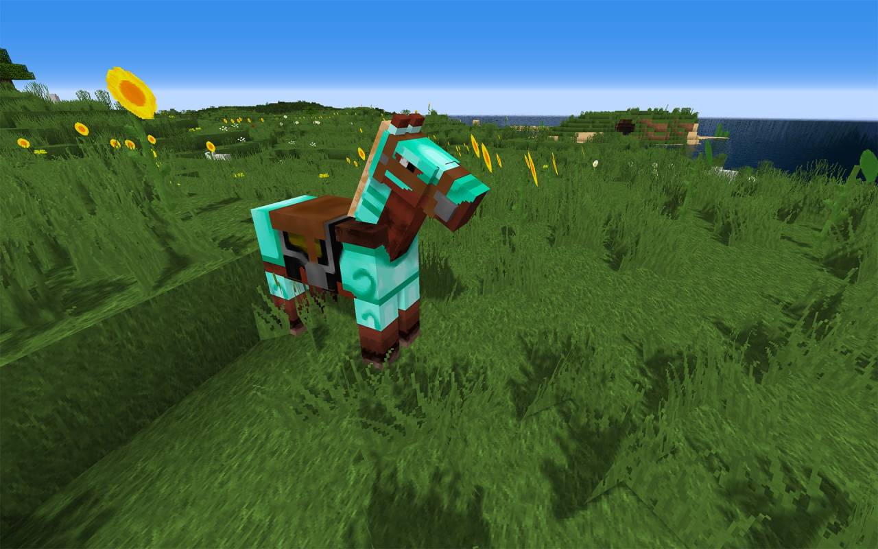 minecraft horse Wallpapers