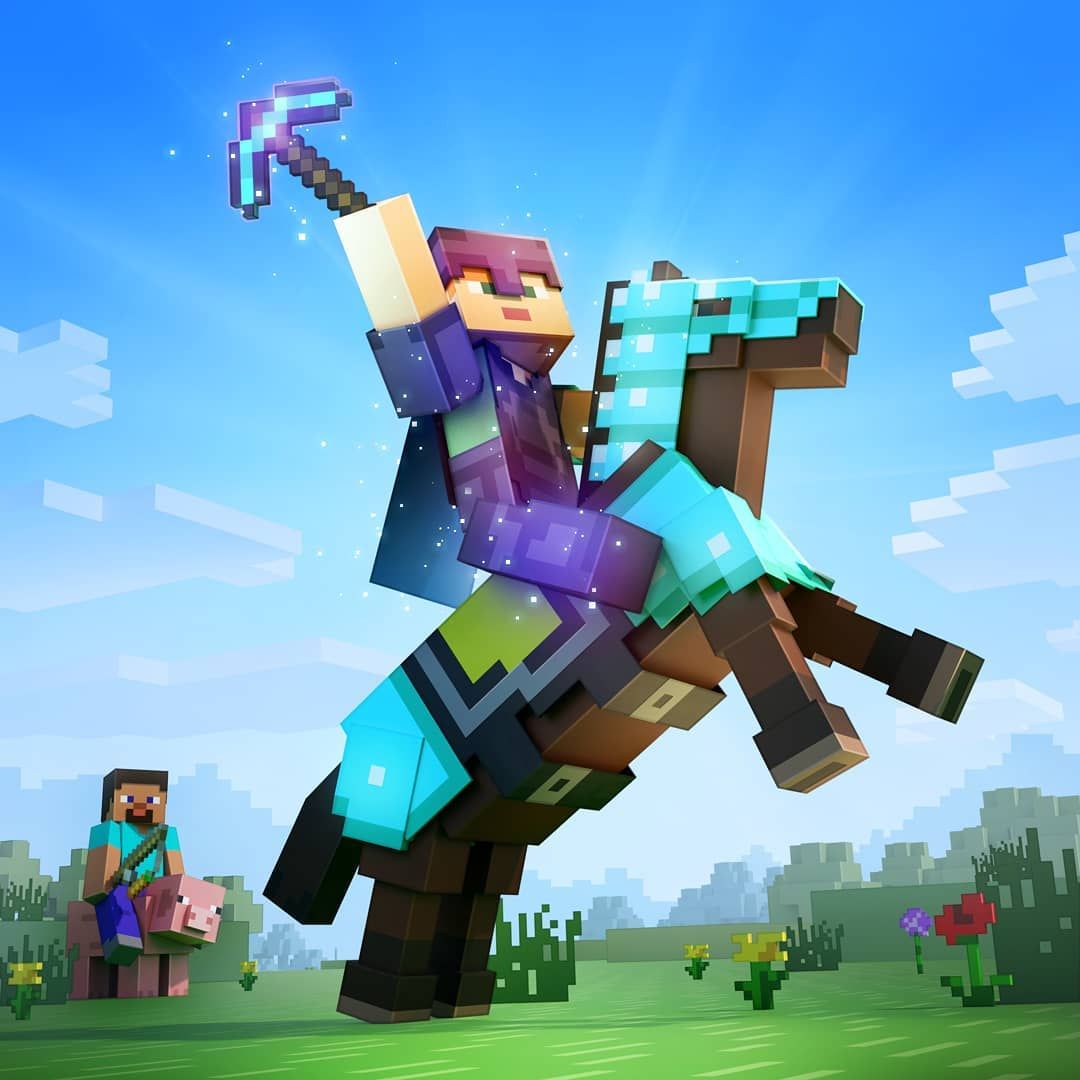 minecraft horse Wallpapers