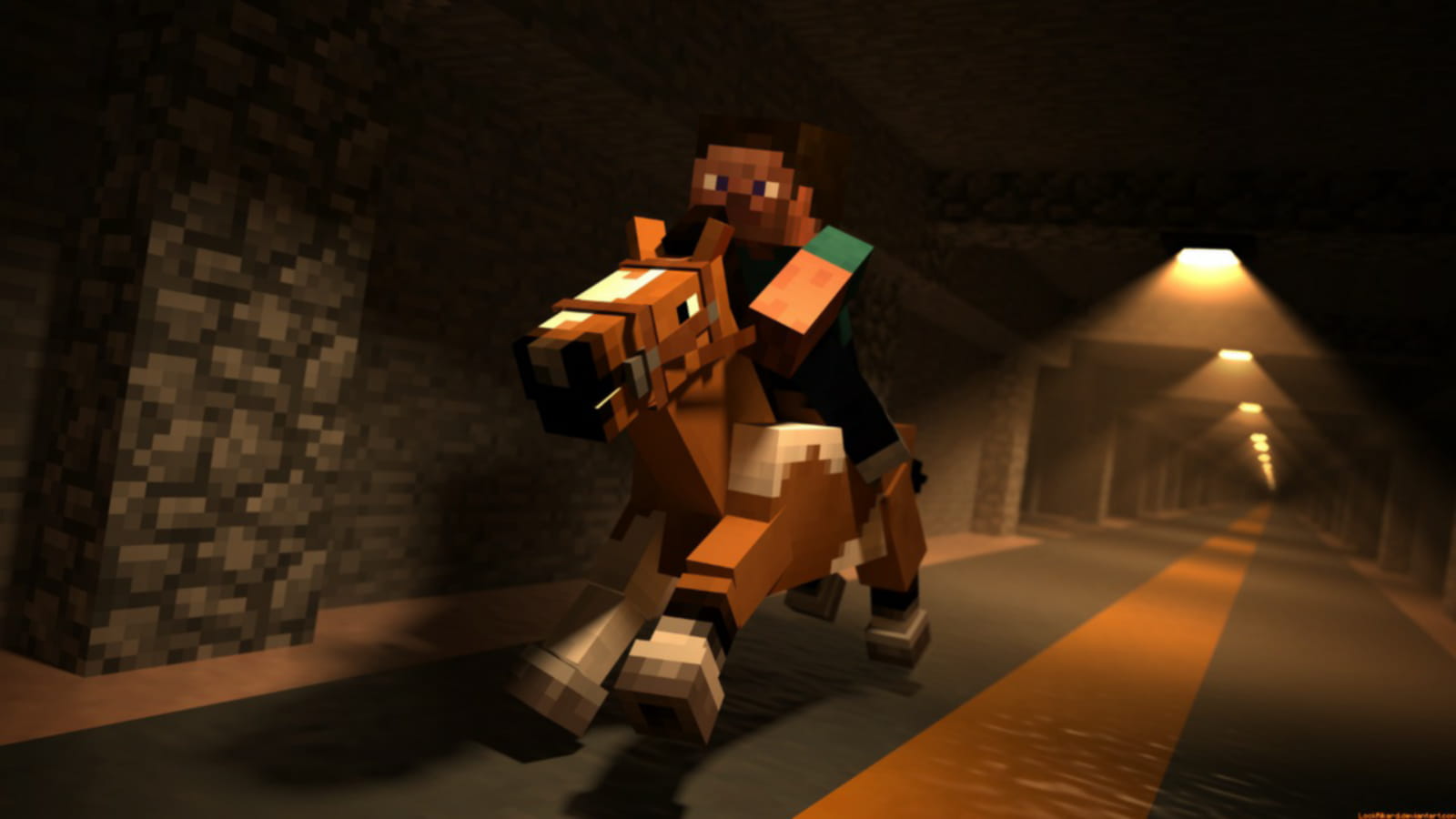 minecraft horse Wallpapers