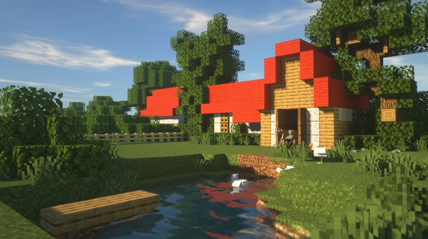 minecraft house wallpapers Wallpapers