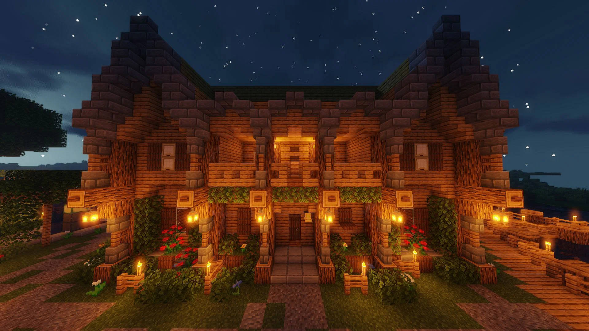 minecraft mansion wallpapers Wallpapers