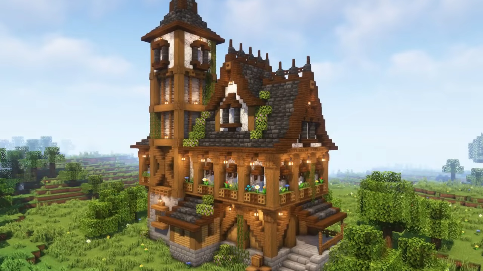 minecraft mansion wallpapers Wallpapers