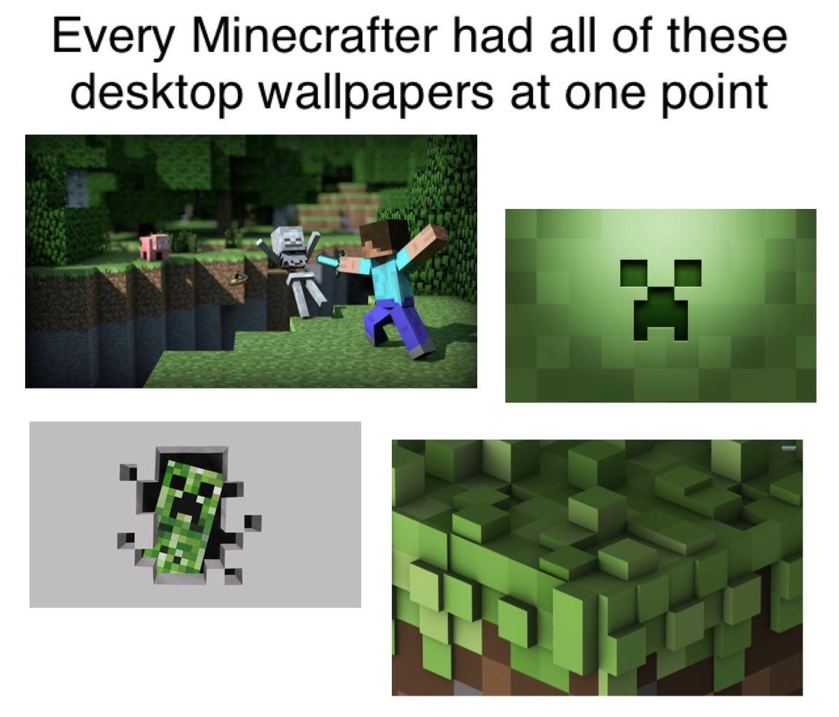 minecraft meme Wallpapers
