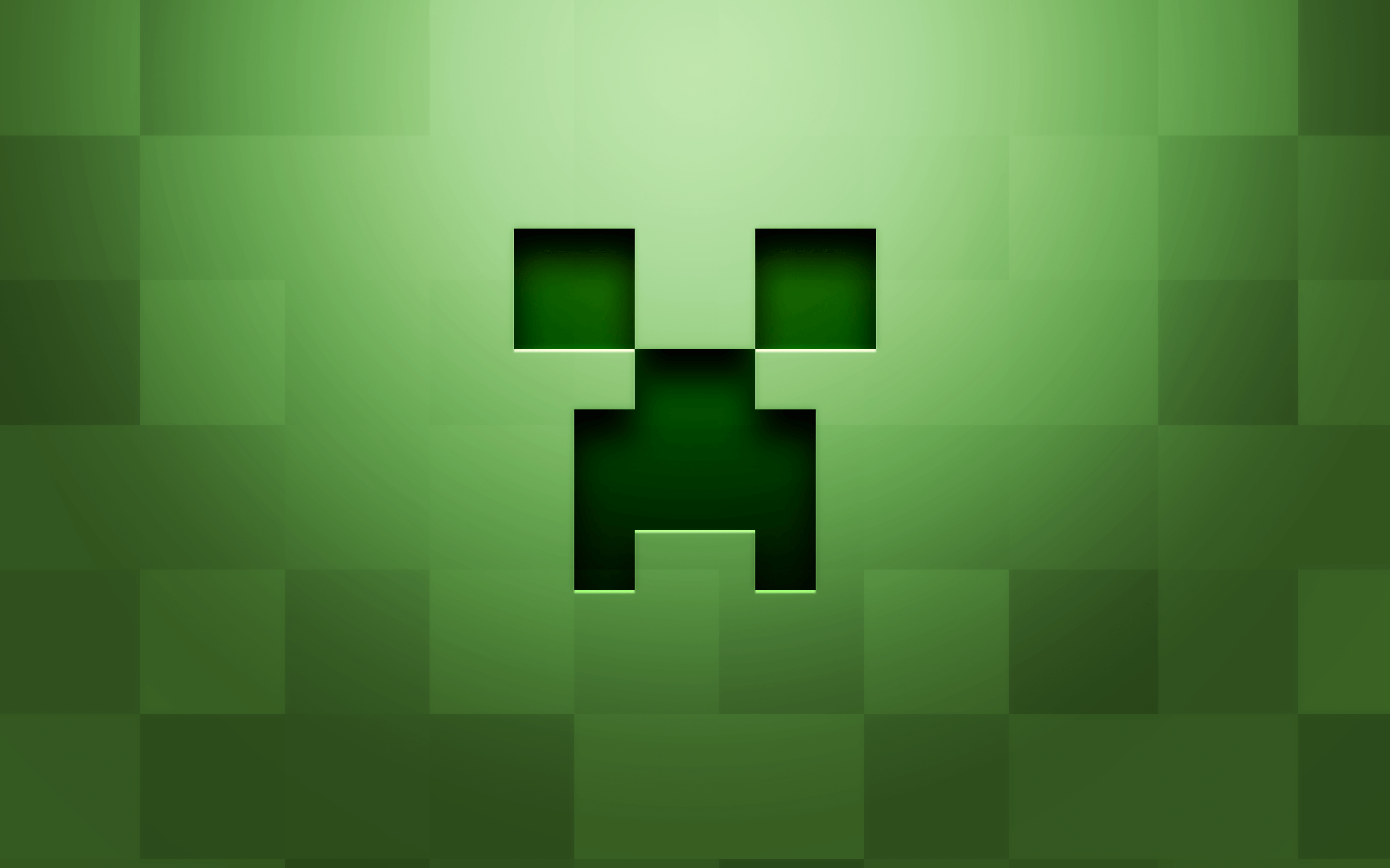 Minecraft Minimalist Creeper Wallpapers