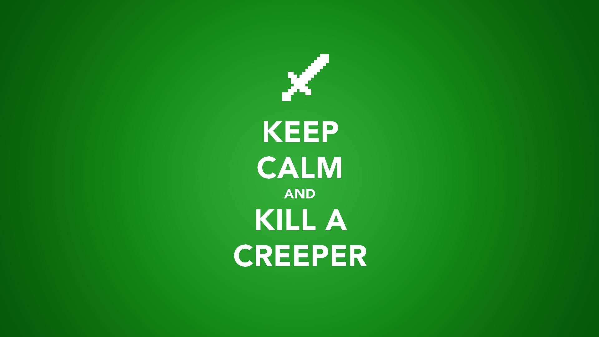 Minecraft Minimalist Creeper Wallpapers