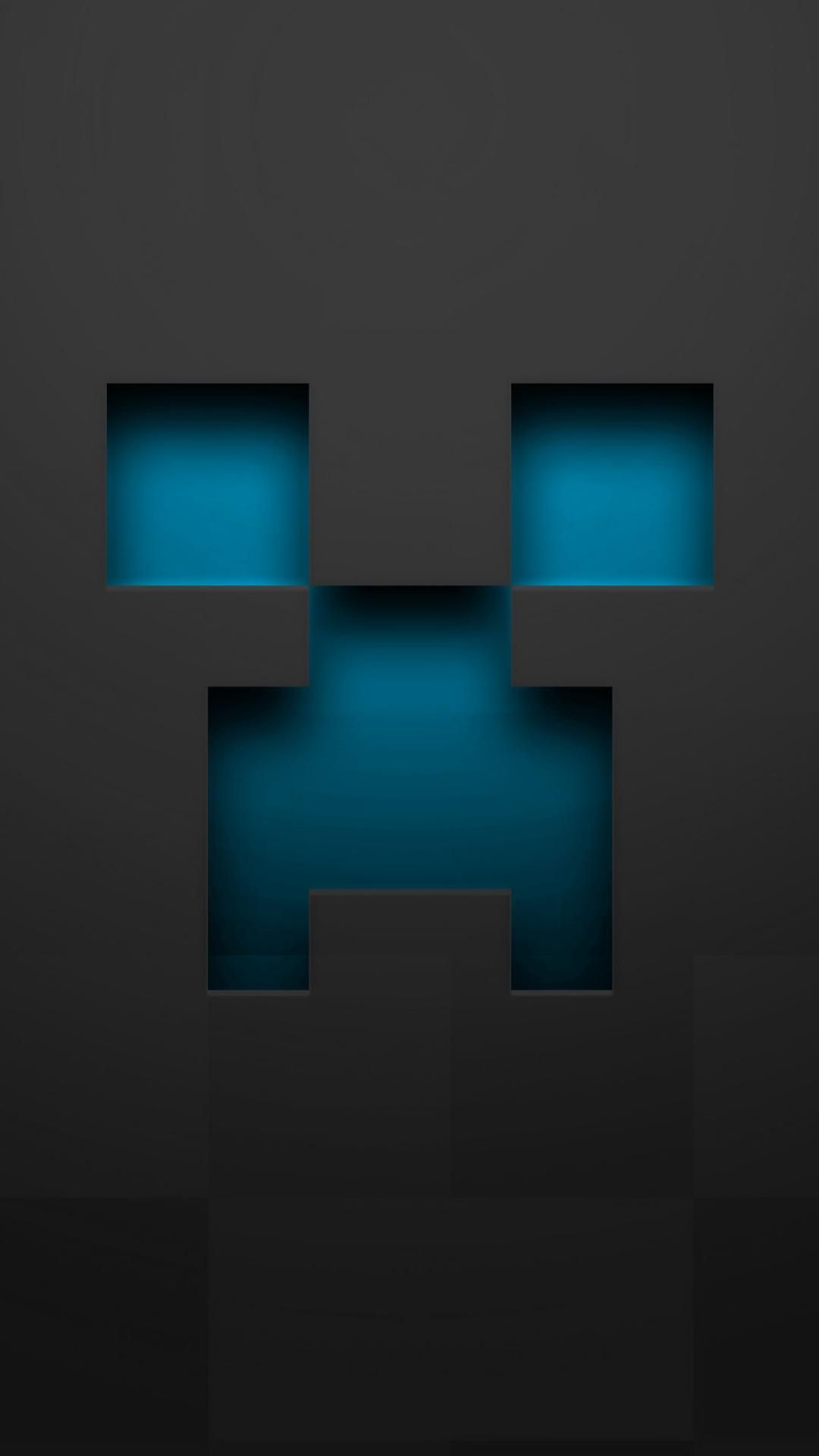 Minecraft Minimalist Creeper Wallpapers