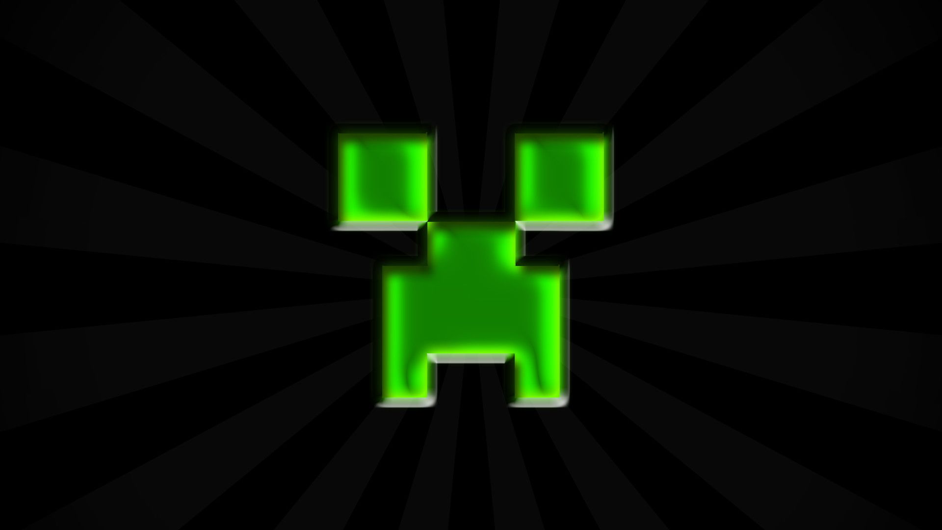 Minecraft Minimalist Creeper Wallpapers