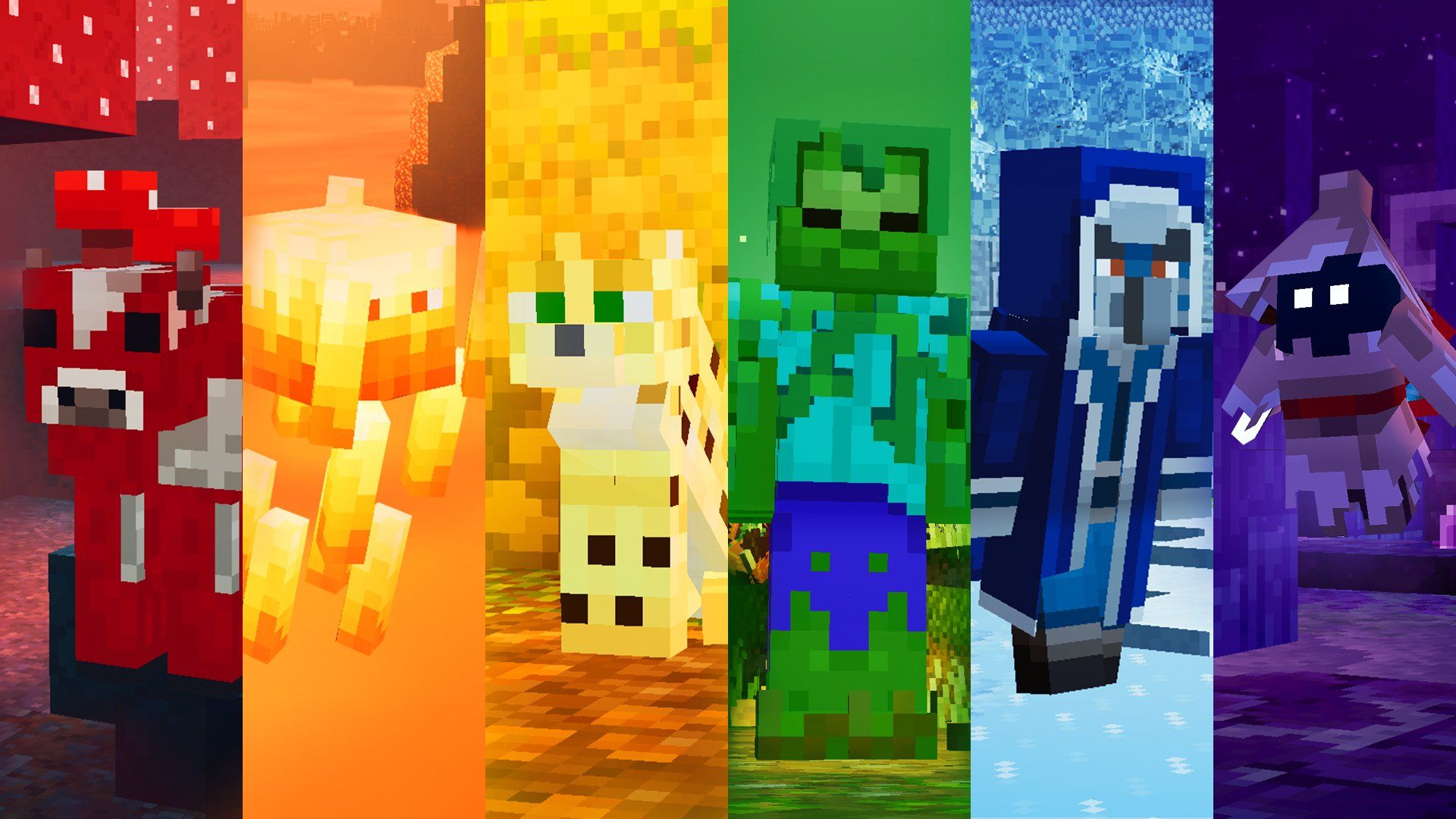 minecraft mobs Wallpapers