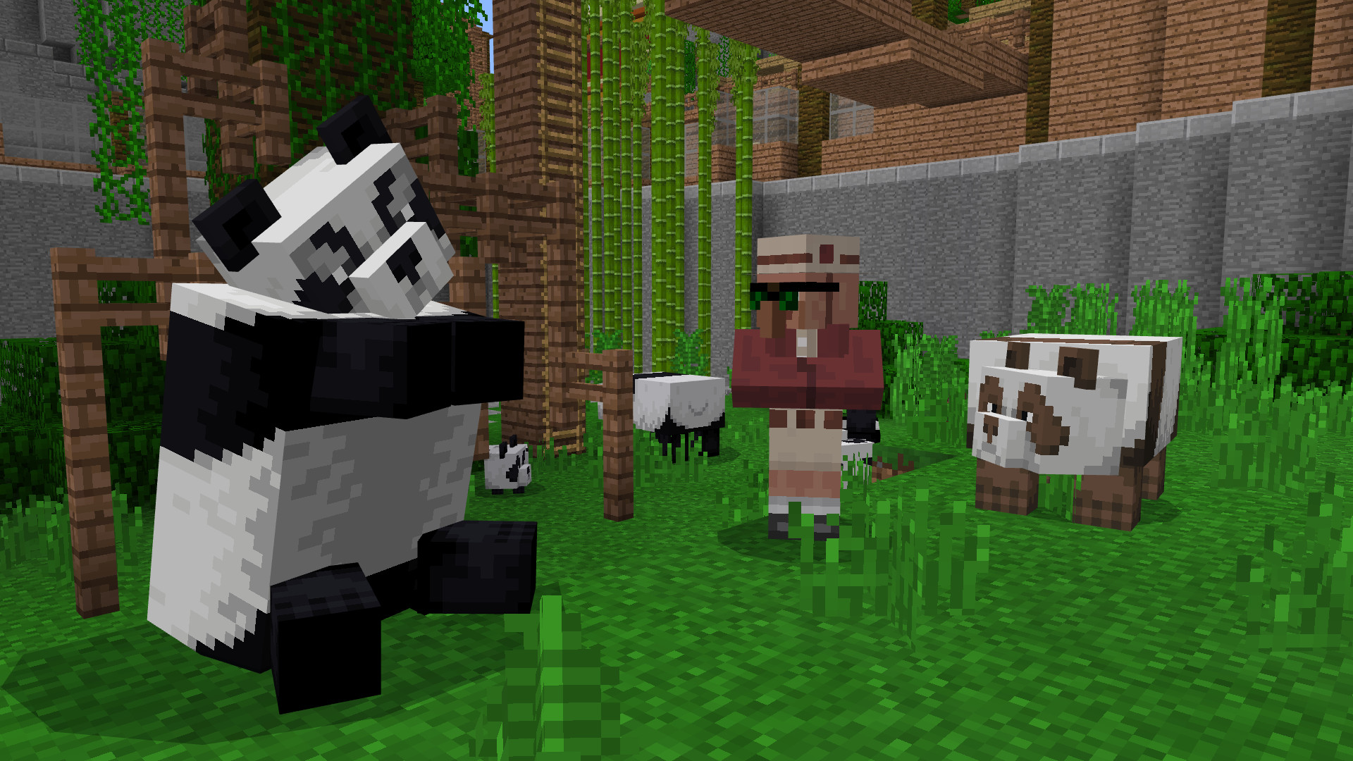 minecraft panda wallpaper Wallpapers