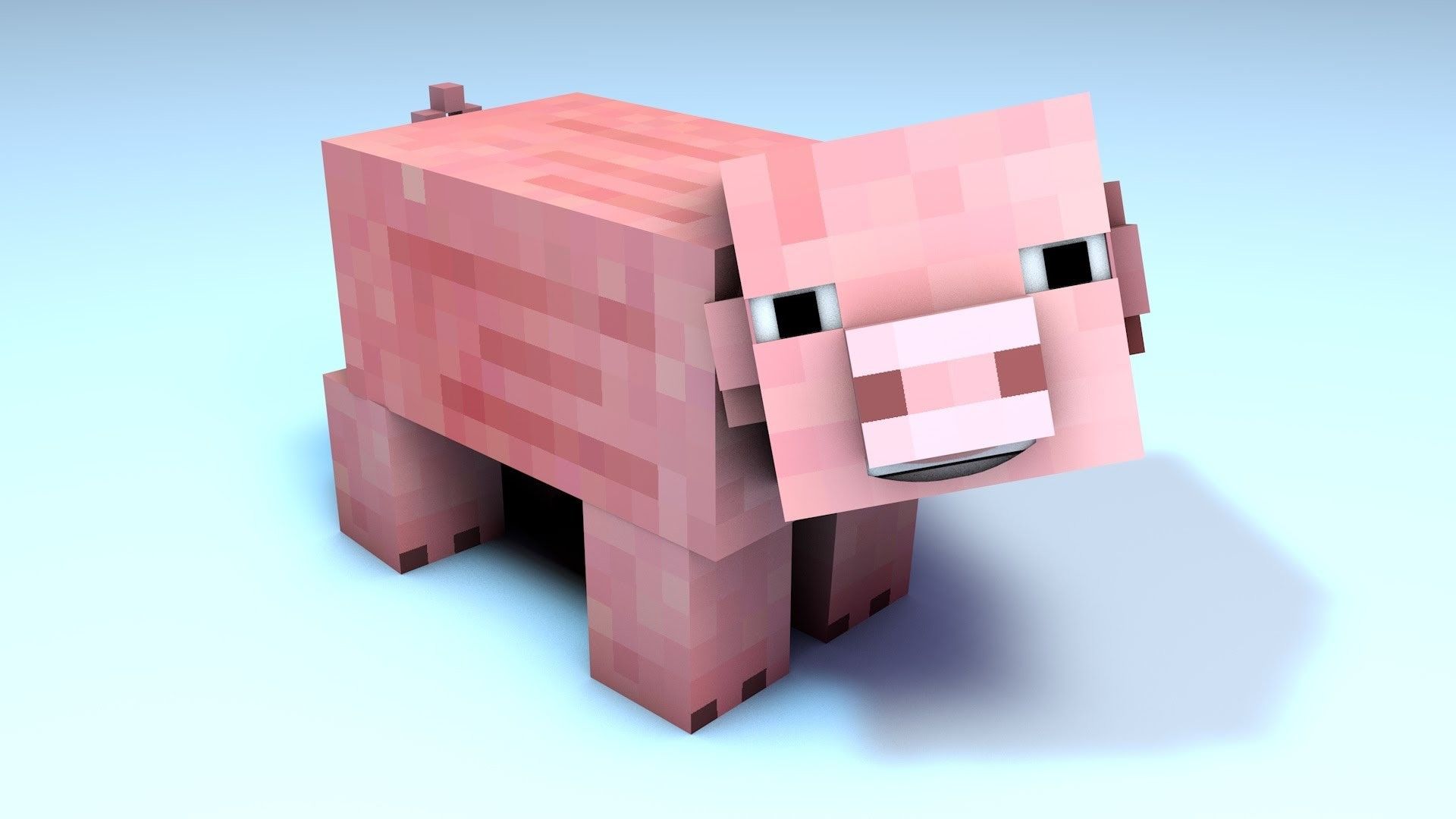 minecraft pig Wallpapers