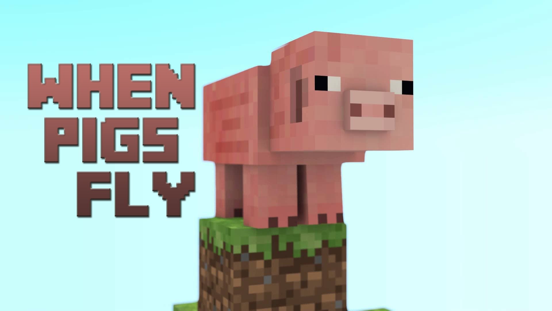 minecraft pig Wallpapers