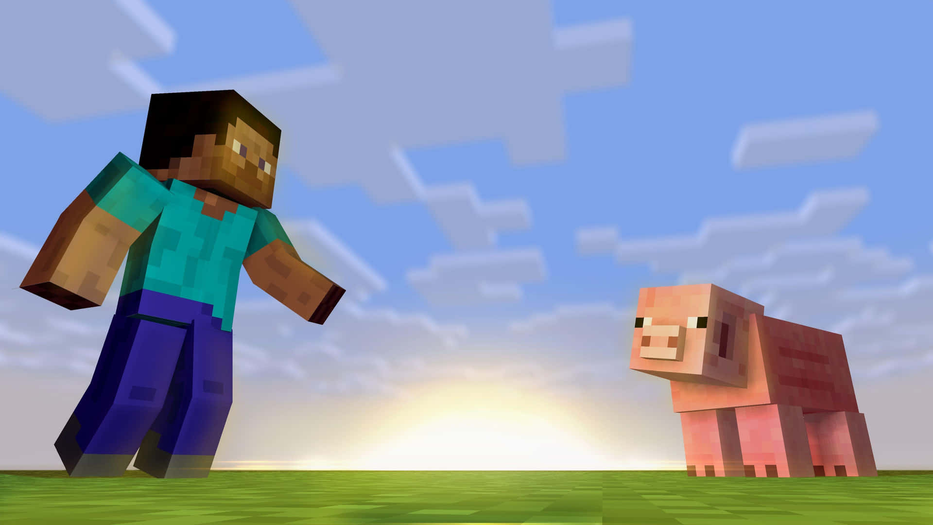 minecraft pig Wallpapers