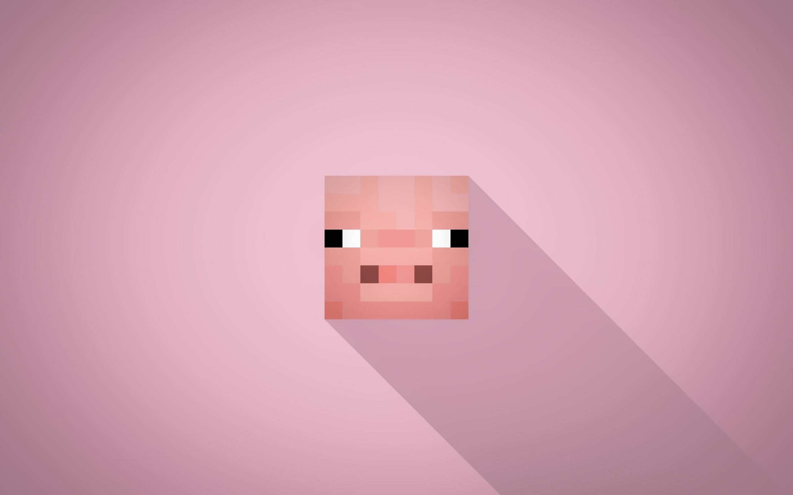 minecraft pig Wallpapers