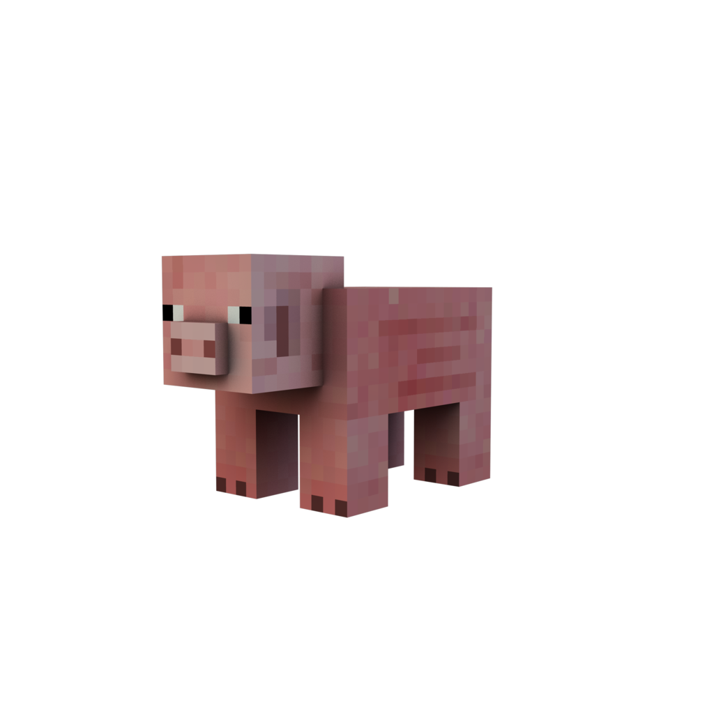 minecraft pig Wallpapers