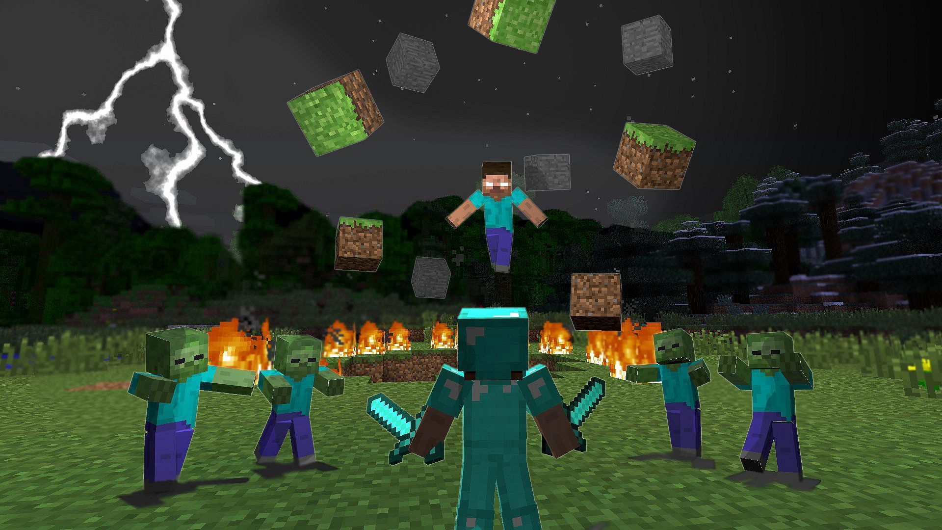 minecraft scary herobrine wallpapers Wallpapers