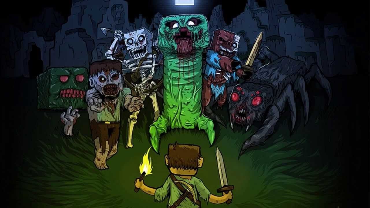 minecraft scary herobrine wallpapers Wallpapers