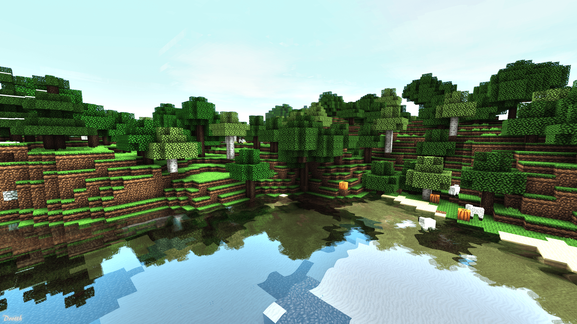 minecraft scenery wallpapers Wallpapers