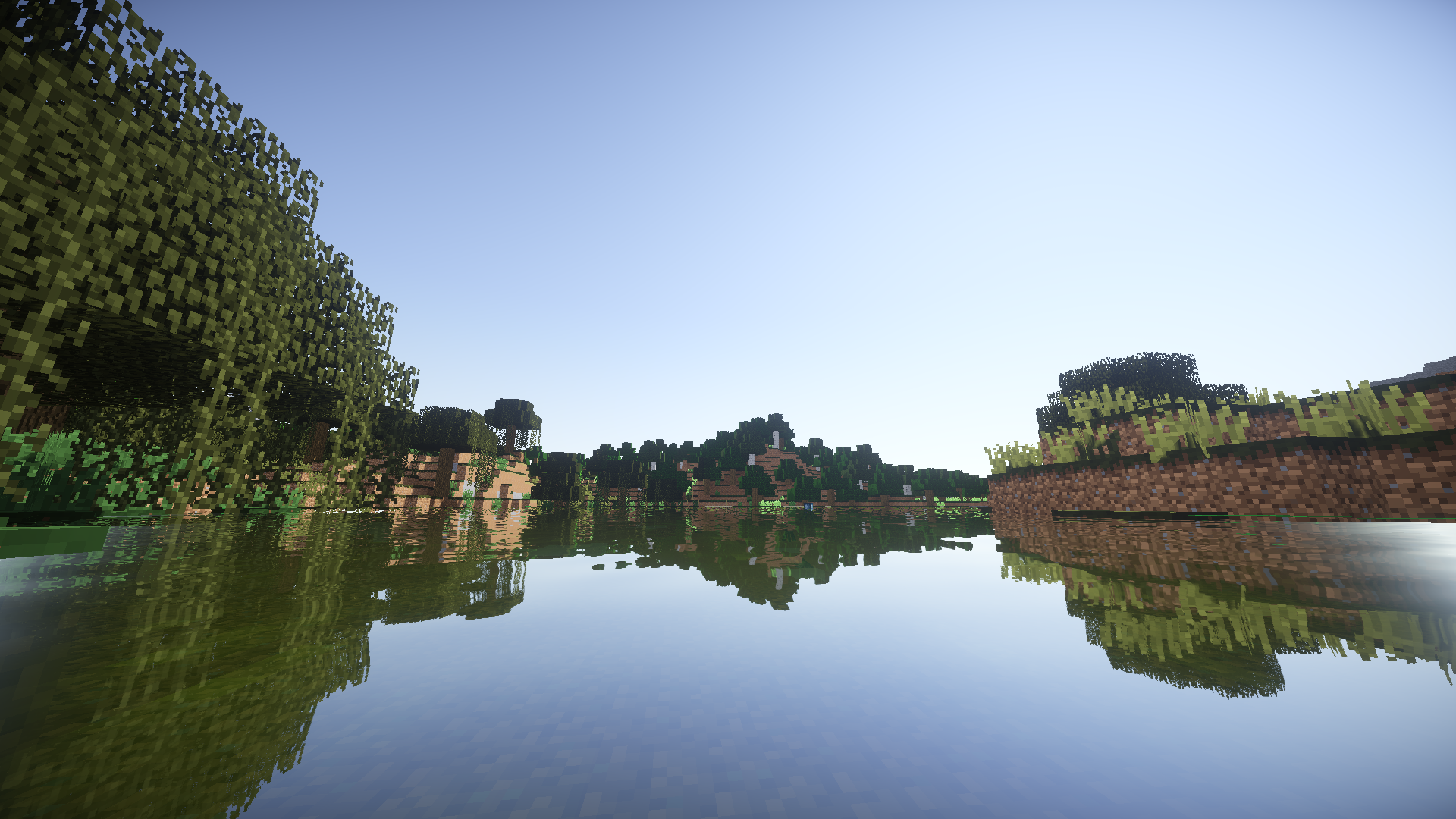 minecraft shaders Wallpapers