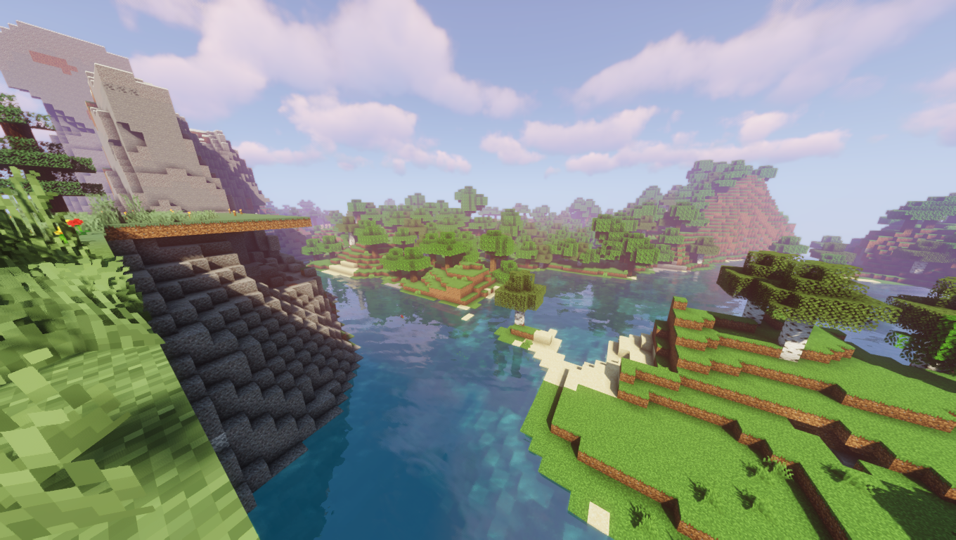 minecraft shaders Wallpapers