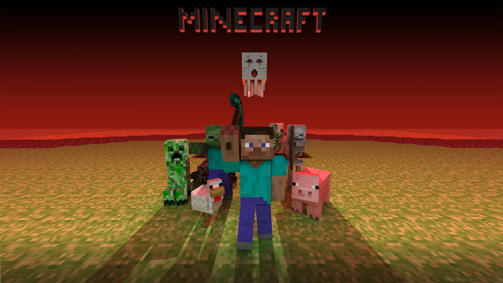 minecraft skeleton Wallpapers