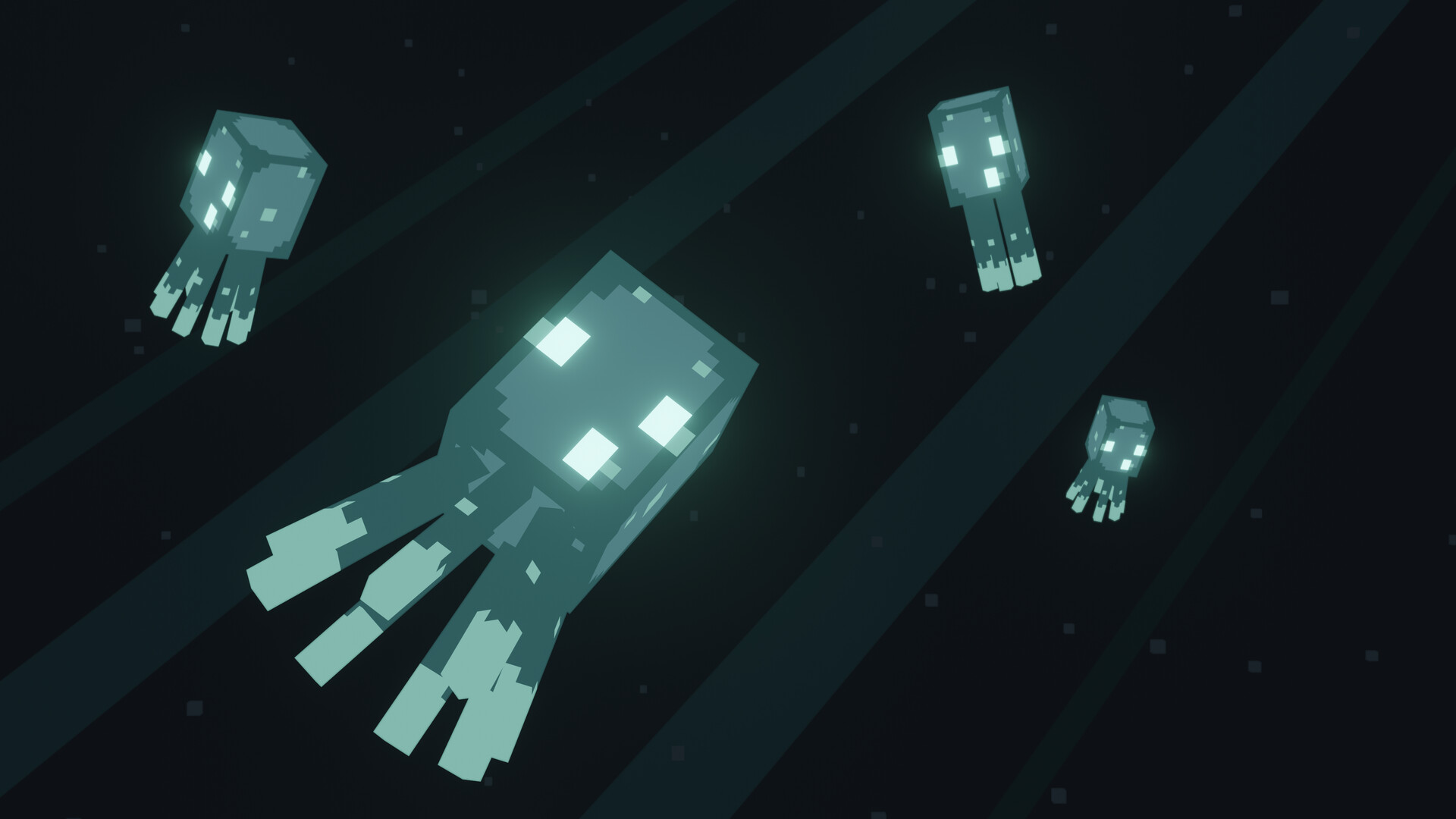 minecraft squid Wallpapers