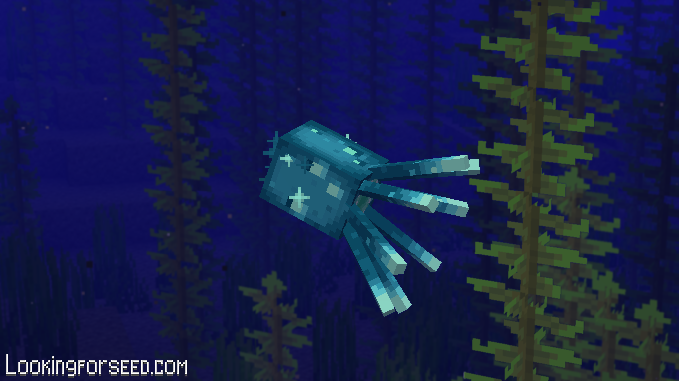 minecraft squid Wallpapers