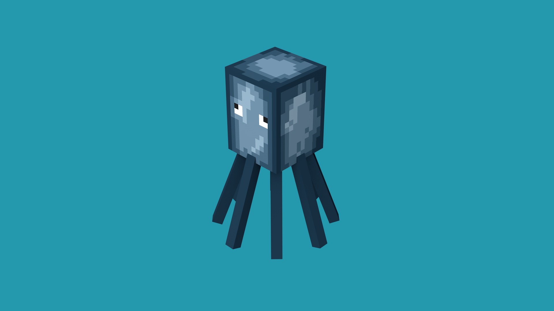 minecraft squid Wallpapers