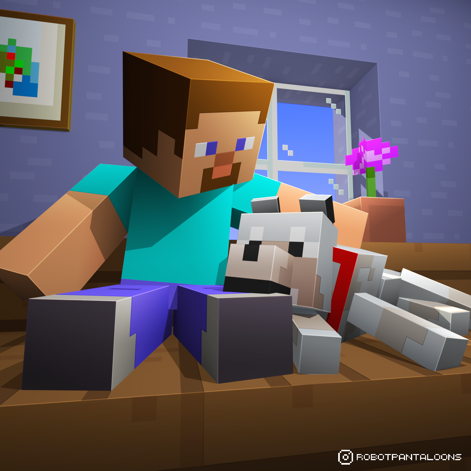 minecraft steve wallpapers Wallpapers