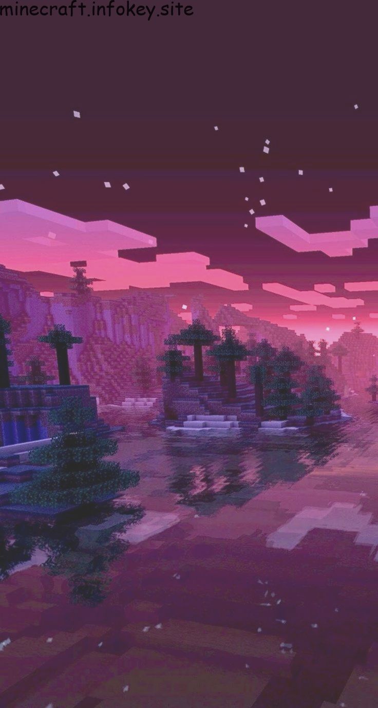 minecraft sunset Wallpapers