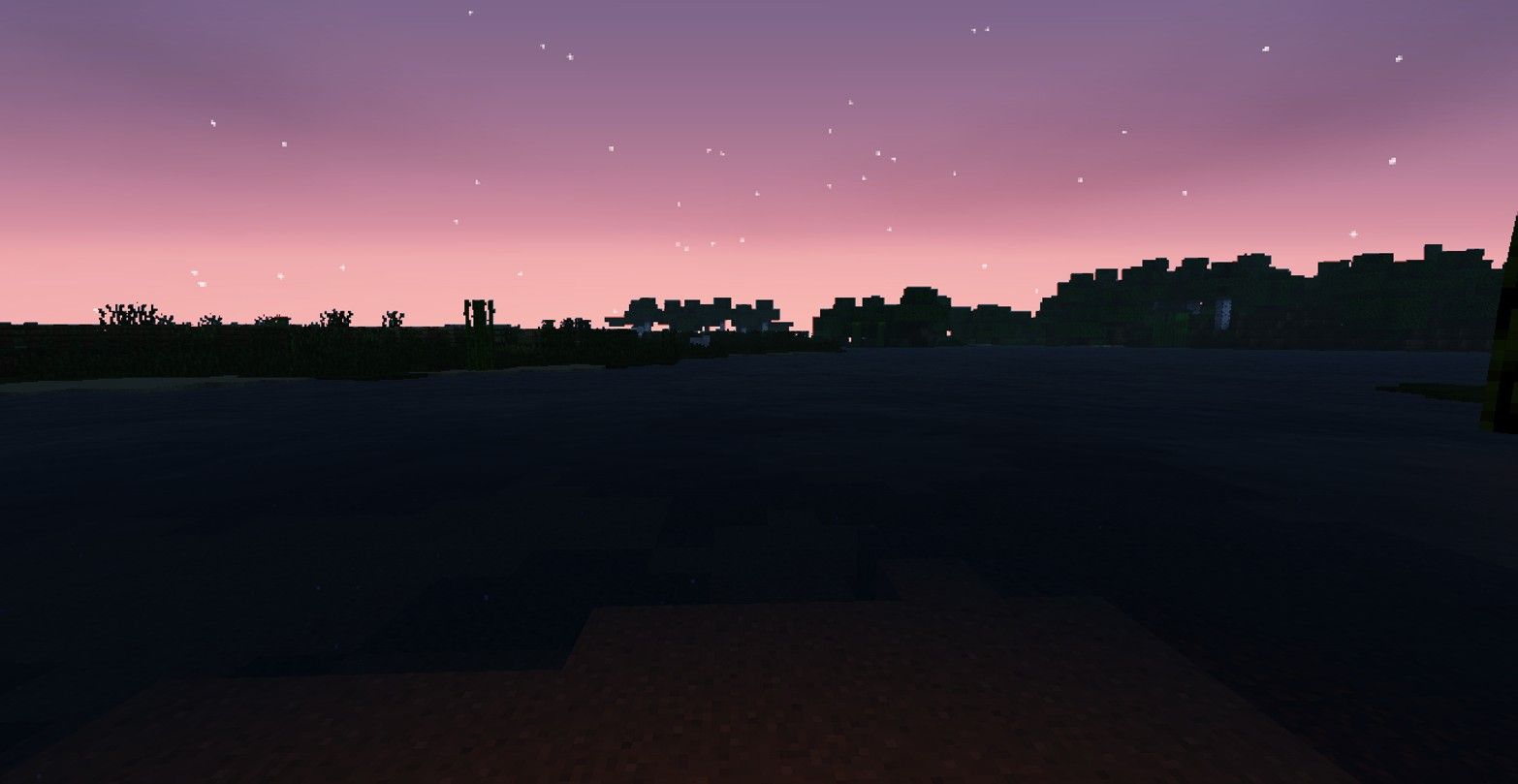 minecraft sunset Wallpapers