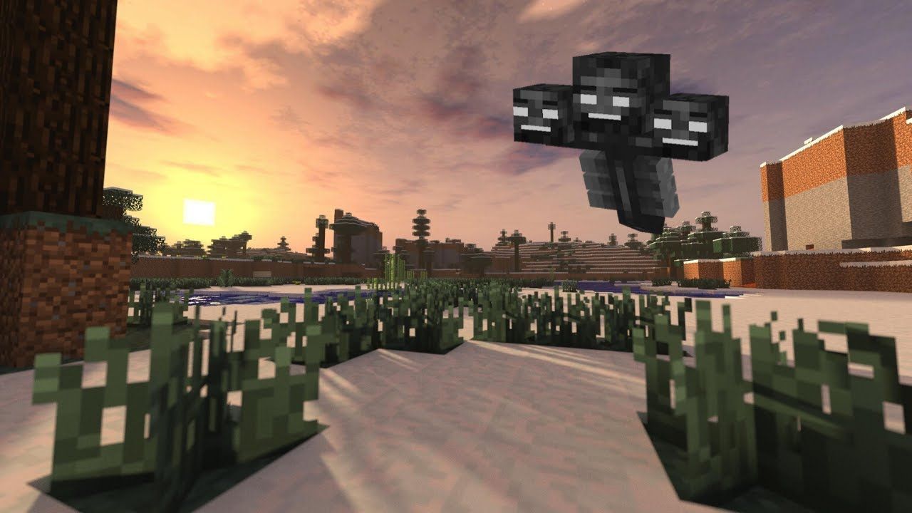 minecraft wither Wallpapers