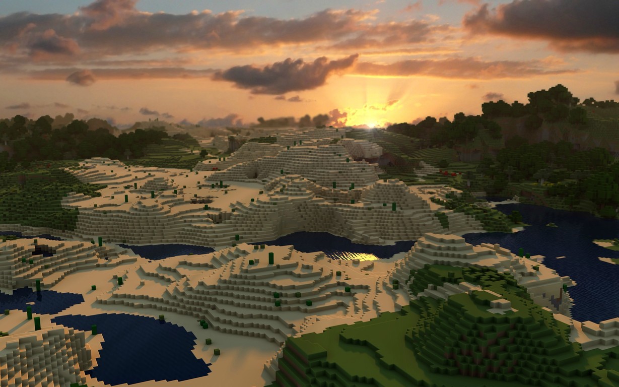 minecraft world Wallpapers