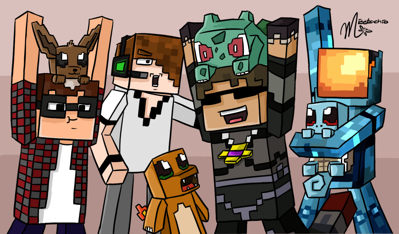 minecraft youtuber Wallpapers