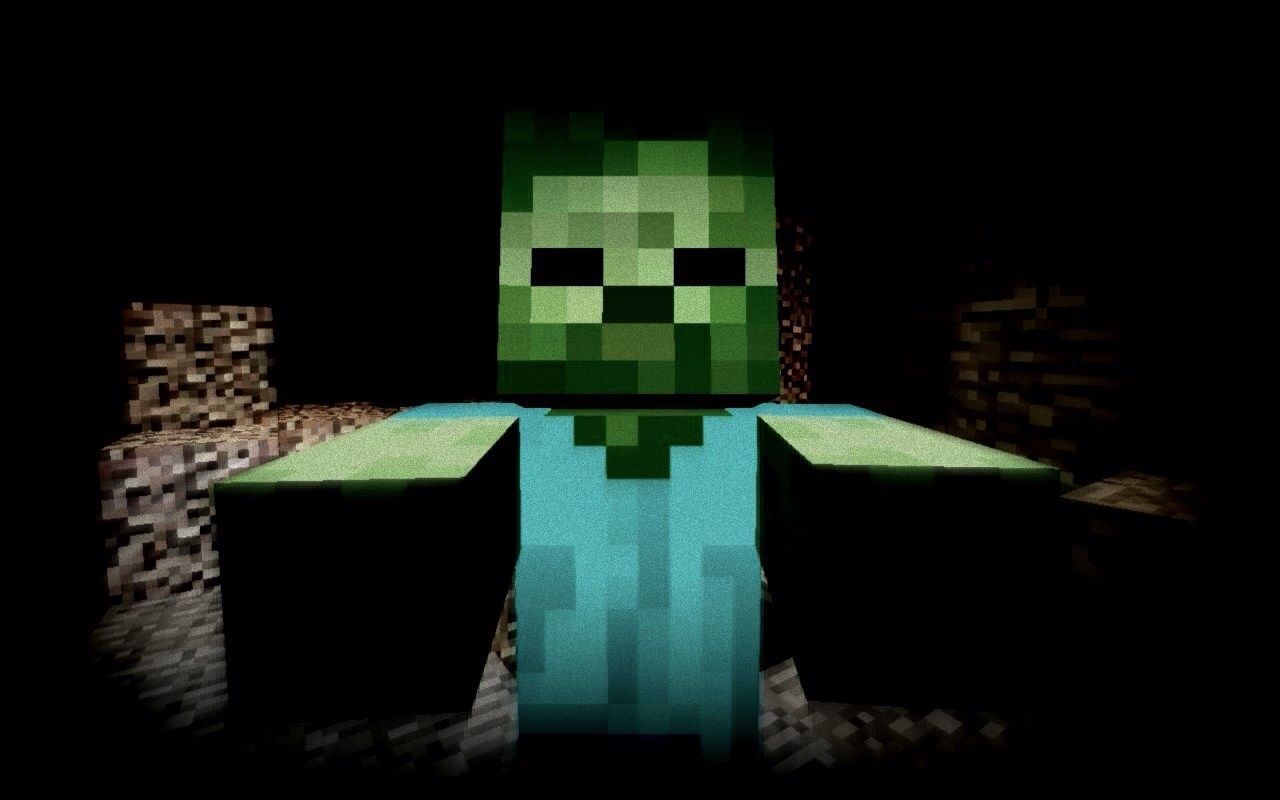 minecraft zombie Wallpapers