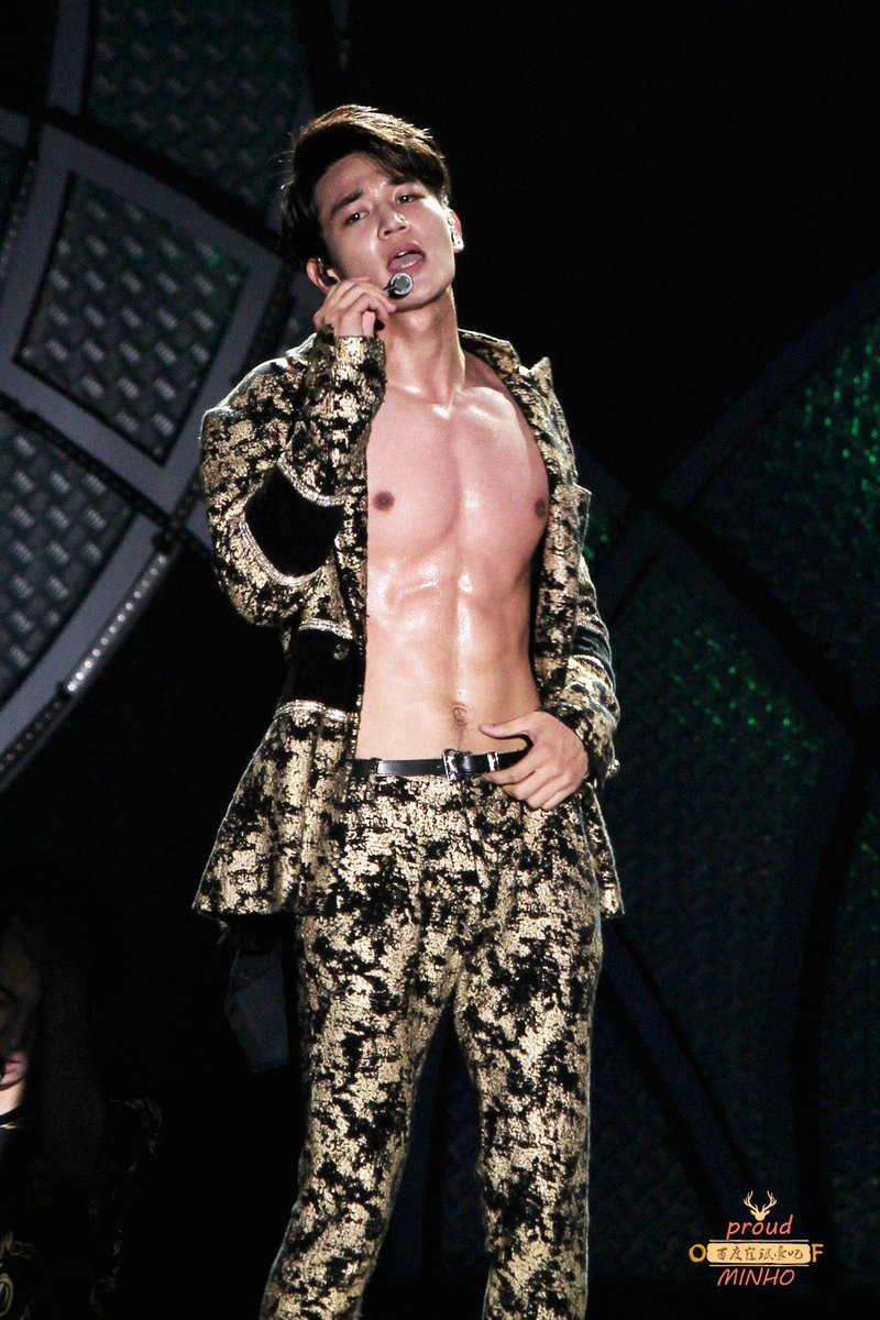 Minho Shinee Shirtless Wallpapers