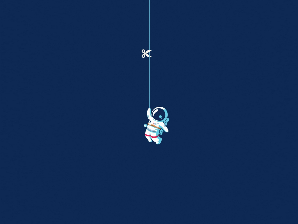 Minimal Astronaut Wallpapers