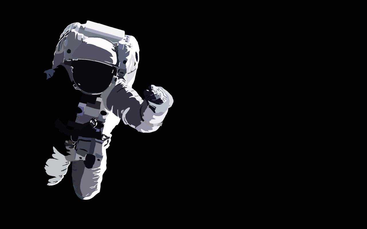 Minimal Astronaut Wallpapers