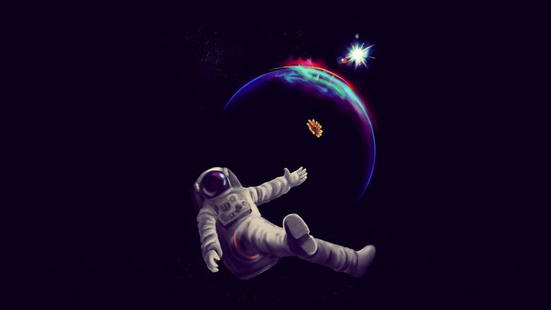 Minimal Astronaut Wallpapers