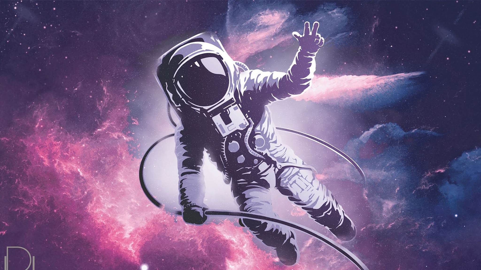 Minimal Astronaut Wallpapers