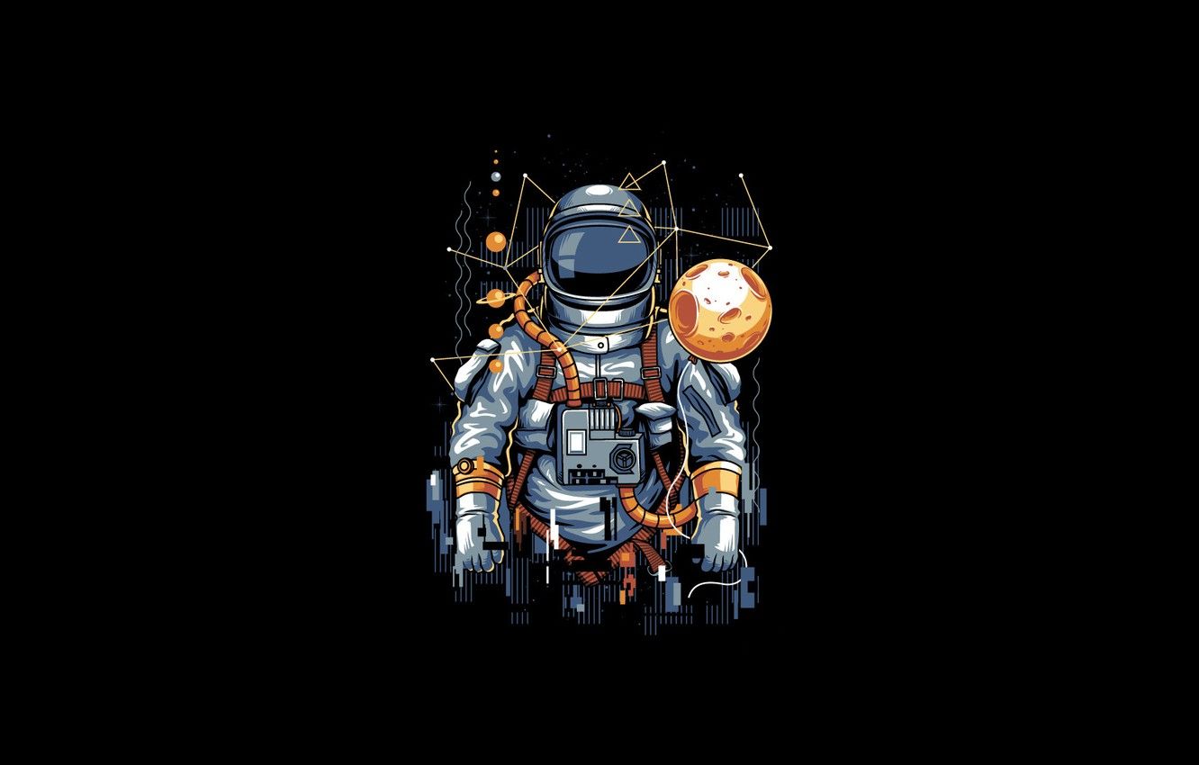 Minimal Astronaut Wallpapers