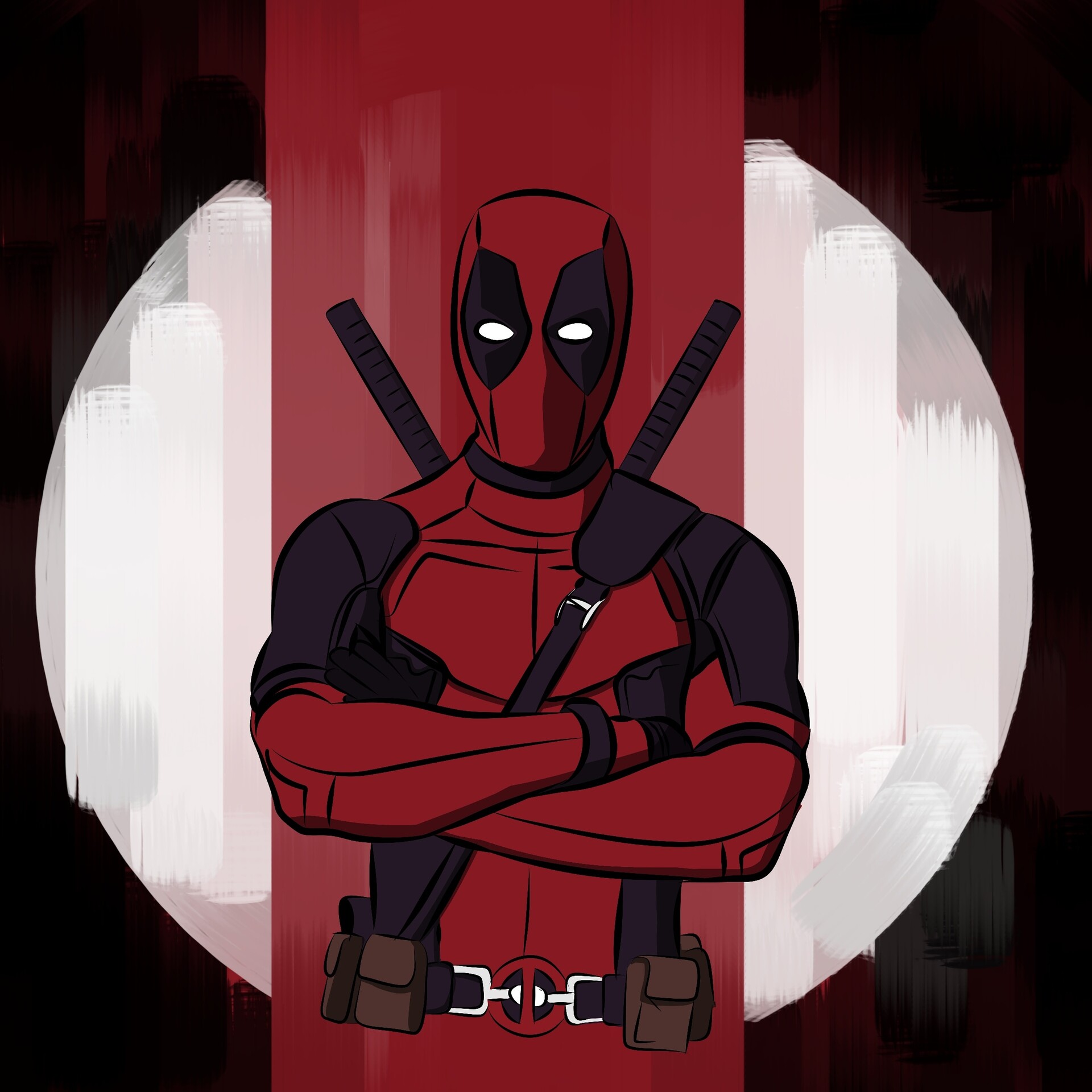 Minimal Deadpool Wallpapers