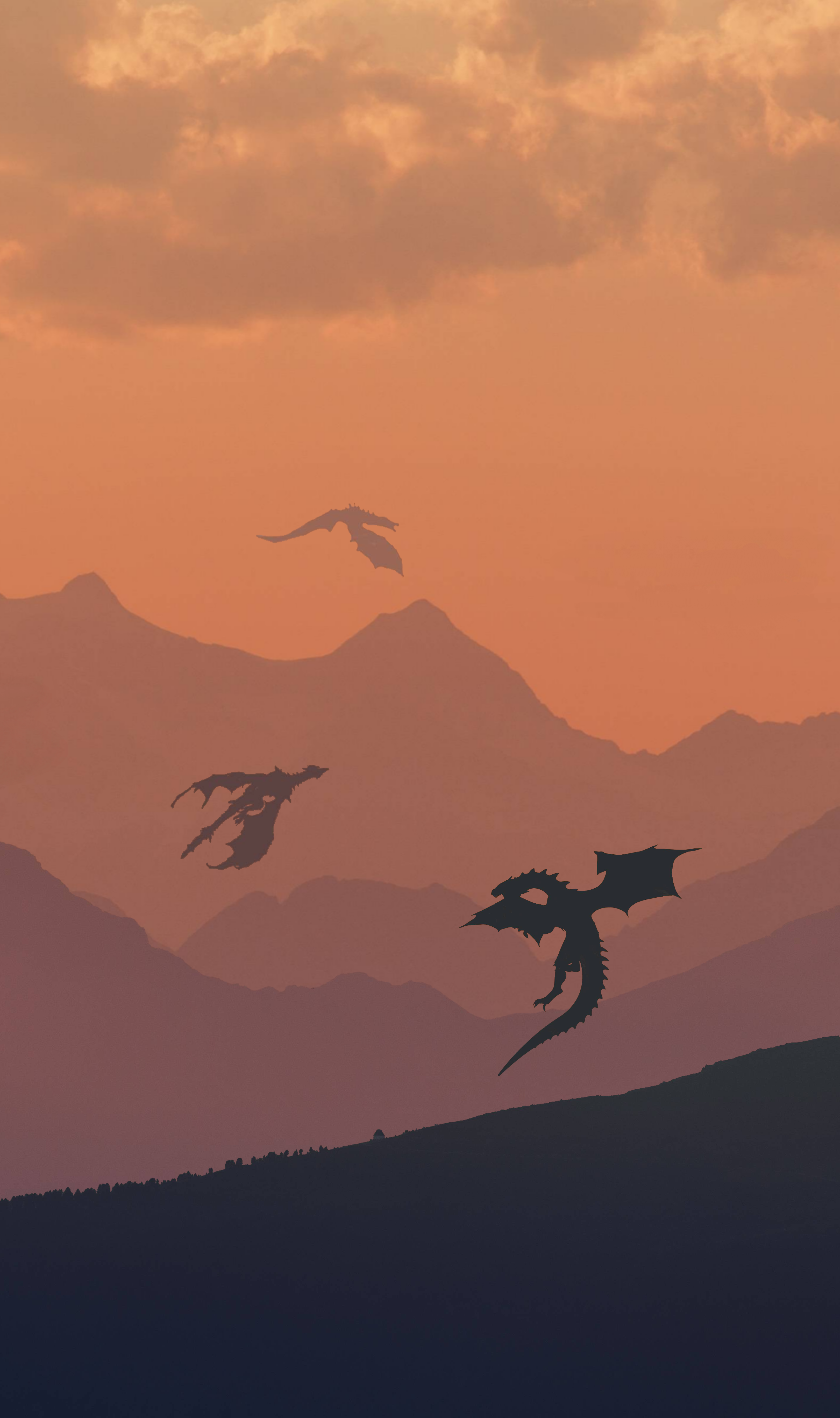 Minimal Dragon Wallpapers