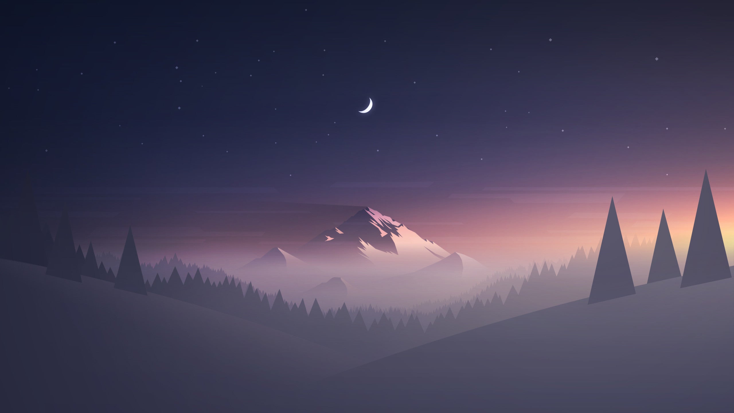 Minimal Landscape Wallpapers