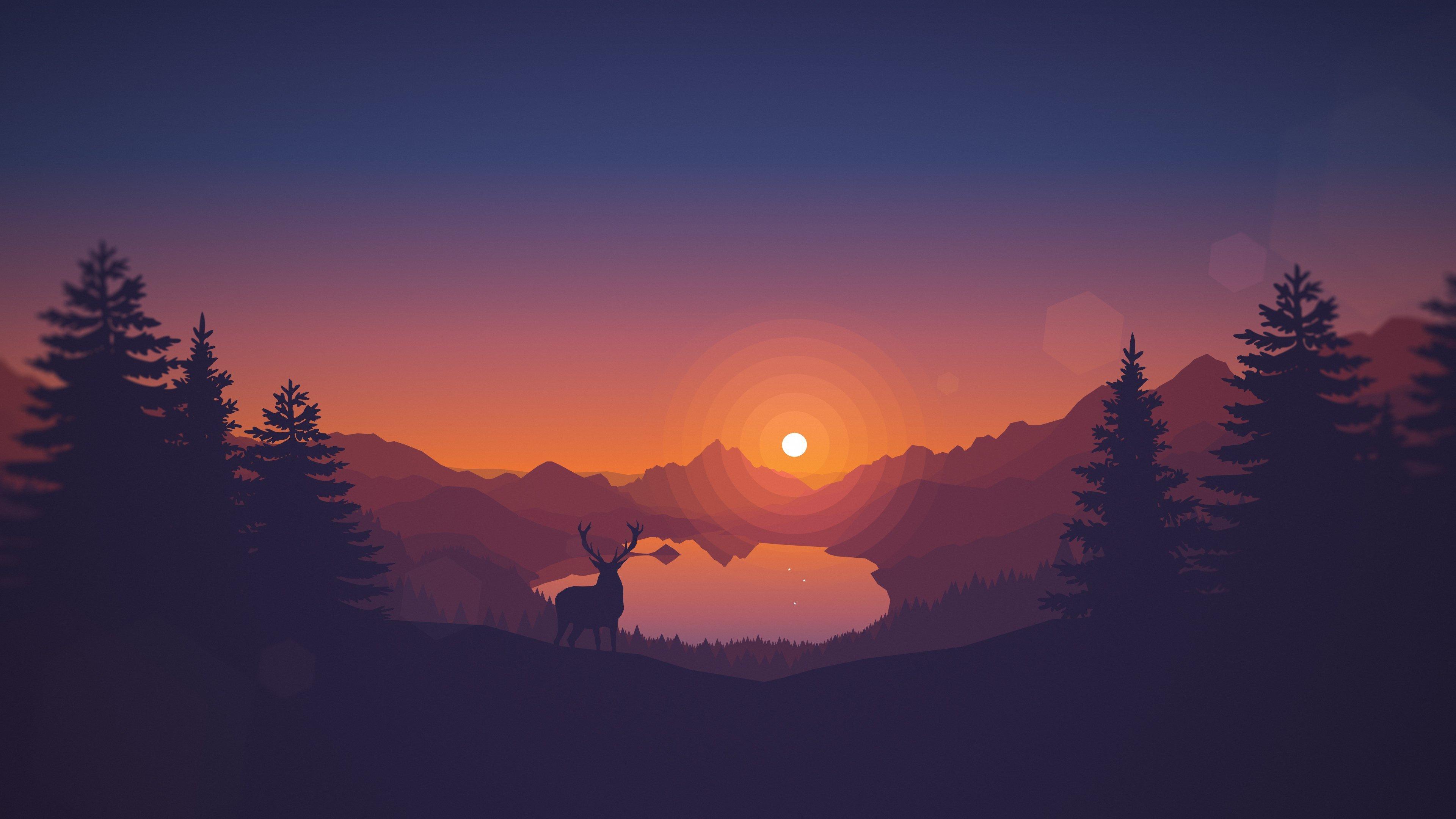 Minimal Landscape Wallpapers