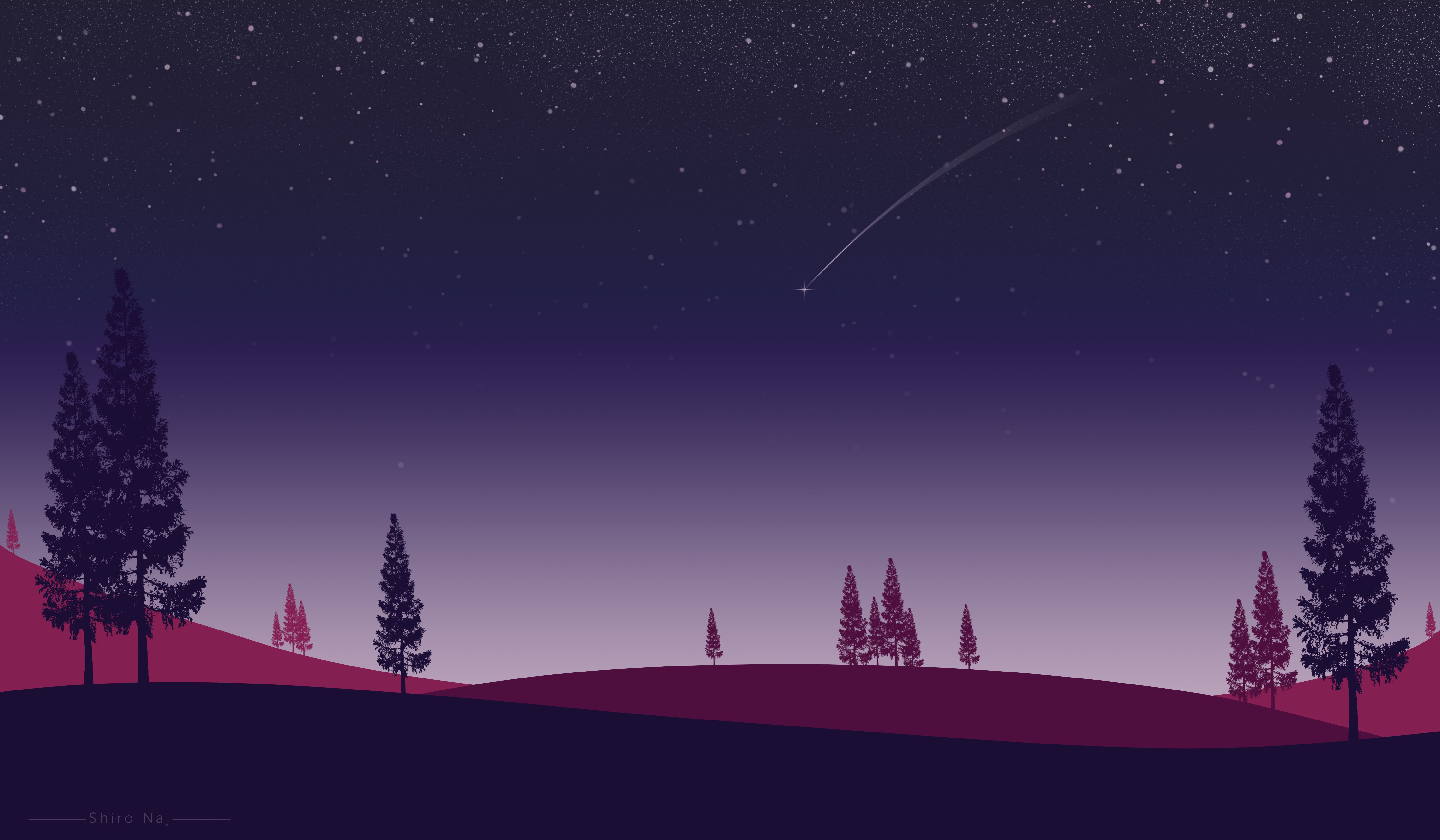 Minimal Night Sky Wallpapers