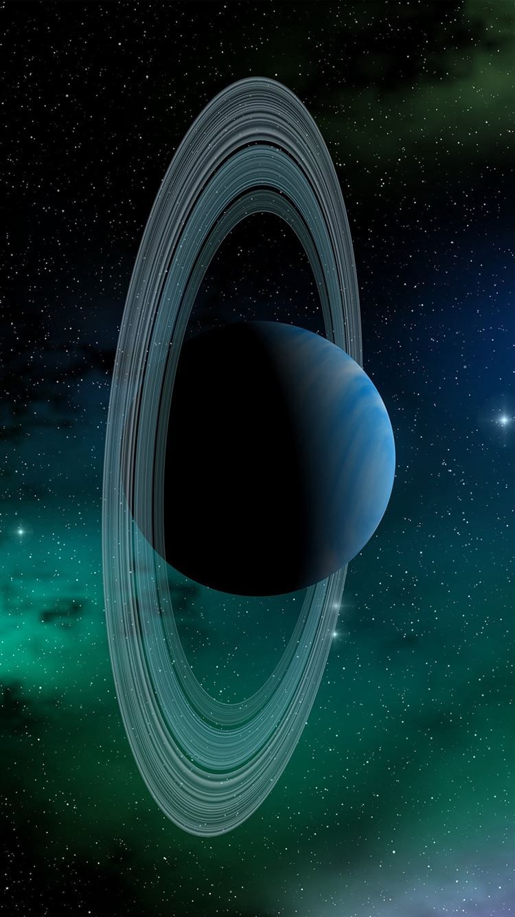 Minimal Saturn Planet Wallpapers